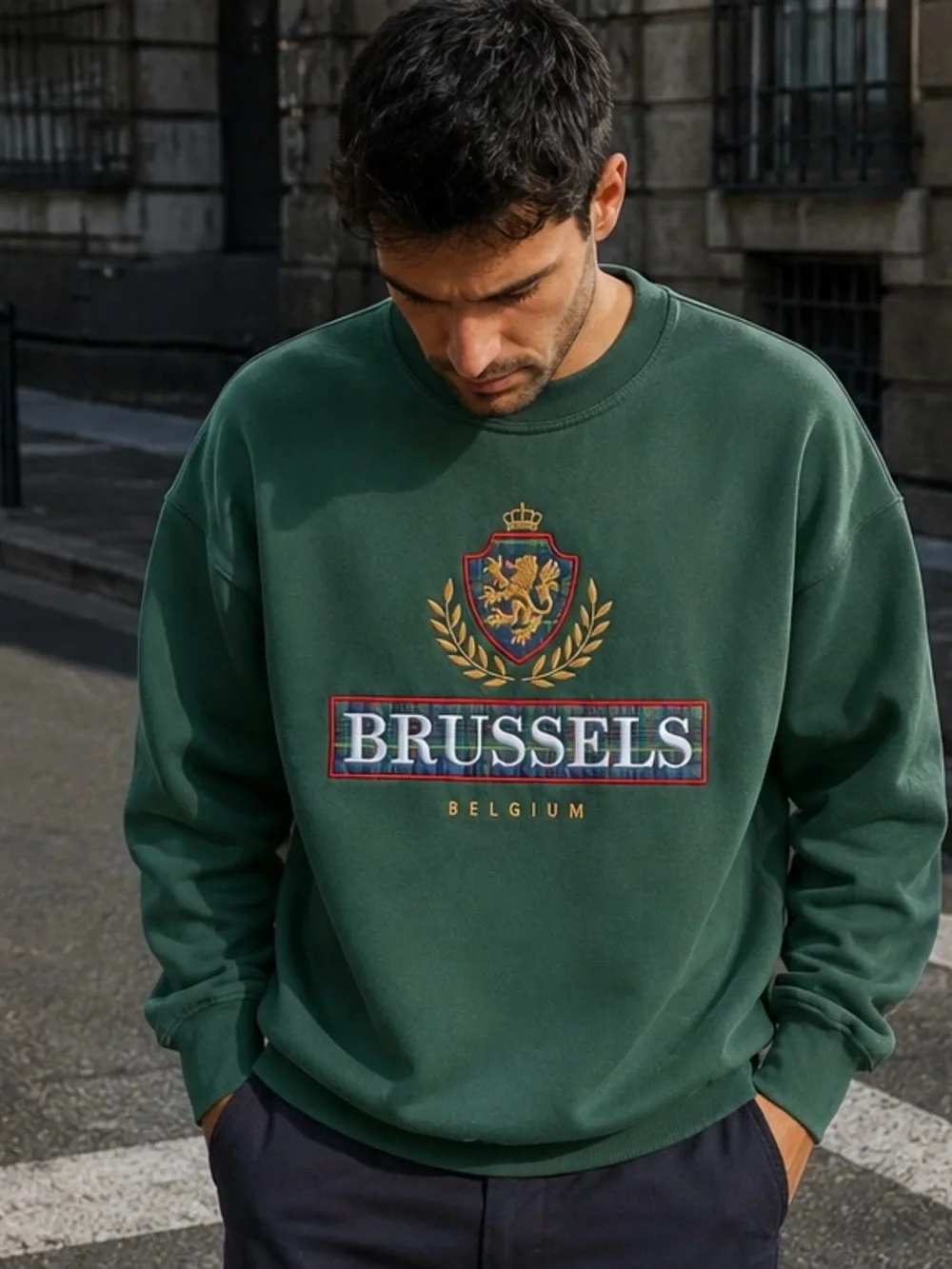N/A comfortable green